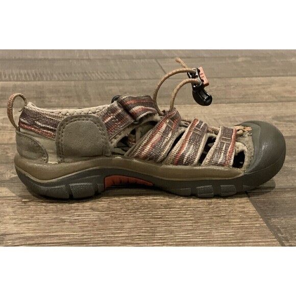 Keen Newport H2 Kids Size 1 Kids Trail Hiking Water Sport Sandals Brown Shoes - Picture 5 of 12